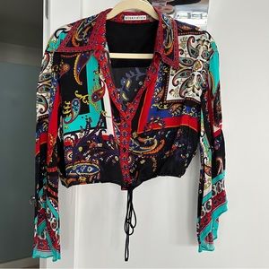 Alice + Olivia blouse top